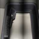 Vivifying Stainless Steel Cat Litter Box, XL Extra Large Semi-Enclosed Metal Pan with Side Entry, Scoop Included, Open Top Potty for Indoor Big Cats & Kitty, Easy to Clean & Odor Resistant (Gray)