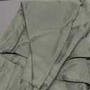 youngseahome Outdoor Tablecloth Wrinkle-Free Stain Resistant Waterproof Polyester Fabric Table Cover with Zipper Umbrella Hole for Picnic/ Party/ Dinner/ Patio Garden(70inch Round, Zippered, Sage Green)