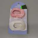 Flat Hair Claw Clips for Women,Matte Medium Hair Clips for Thick & Thin Hair- Comfortable Everyday Use for Office, Yoga, Party & Casual Styling (2PCS F) Pack of 2