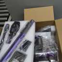 Cordless Vacuum Cleaner for Home,Lightweight Stick Vacuum Cordless Rechargeable with Power Suction, Up to 35 Mins Runtime, Hardwood Floor Vacuum for Pet Hair,Carpets,Tile(Deep Purple)