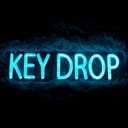 KEY DROP Neon Sign Key Drop Led Light Sign Business Sign shop decor (12 x 3.5'')