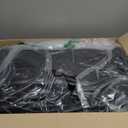 Amazon Basics Inflatable Air Mattress, Queen Size, 22in Height, with Built-in Pump, for Guests or Camping (Queen (600 lbs) - NA Plug)