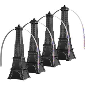 Fly Fans for Tables, Fly Repellent Fan Keep Flies Away, Battery Powered Bug Fans with Holographic Blades for Picnic, BBQ, Restaurant, Party and Kitchen, Indoor and Outdoor 4 Pack