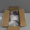 Mattress Retainer Bar For Adjustable Bed, Mattress Stoppers To Prevent Sliding, Mattress Holder In Place, Non Slip Mattress Gaskets For Bed Frame, Mattress Gripper Bracket Keep Mattress From Sliding (Black: 4 Pcs)