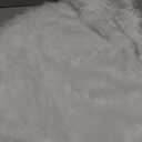 AISENO 60 Inch Christmas Tree Plush Skirt Decoration for Merry Christmas Party Faux Fur Christmas Tree Skirt Decorations (White)