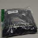 GRACE KARIN 2025 Womens Tops Summer Wrap Blouse V Neck Ruffle Sleeve Dressy Casual Top Ruched Trendy Clothes (Small, Black)