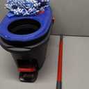 O-Cedar RinseClean Spin Mop & Bucket System + 2 Extra Mop Heads | Clean with Water | Removes 99% of Bacteria