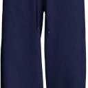 RoseSeek Women's Wide Leg Baggy Sweatpants Drawstring Waist Loose Sweat Pants Streetwear, Medium