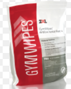 GymWipes Antibacterial Fast 4 by 2XL Corporation, Towelettes Bucket Refill, 4 Rolls (Pack of 4)
