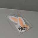 Bunny Ears Cake Topper Easter Cake Topper for Easter Theme Spring Party Decor Baby Shower Dessert Supplies,2 Pack