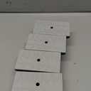 Wall Nanny Extender 4 Inch Baby Gate Extension (Made in USA) Extends Pressure Mounted Gates, Protects Walls, Stabilizes Gate - for Child Pet & Dog Gates - Works on Stairs, Protector (4 Pack) Black