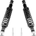 70928-G01 Golf Cart Front/Rear Shock Absorber Kit with Heavy Duty Coil Springs Compatible with 1994-up EZGO Medalist/TXT Gas & Electric Golf Carts Replaces# 76418-G01,70324-G01,76419-G01BLACK