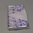 Women's Professional V-Neck Work Blouses Dressy Long Sleeve Tunics Floral Shirts for Office Business Casual Elegant Ladies Clothes Textured Wrinkle Free Fashion Fit Outfit Blue Pink Floral Medium