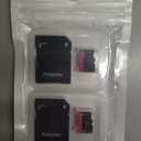 2 Pack Micro Memory Card 128GB Class 10 with Adapter High Speed Memory Card for Tablet,Drone