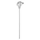 MECCANIXITY PT100 1/2" NPT RTD Thermocouple Stainless Steel Temperature Sensor Probe Terminal Head -50 to 420C, 8x400mm