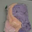 3 Pack Dog Sweater Clothes for Small Dogs Girls Boys with Reflective Strip Small Dog Sweaters Coat Soft Warm Pet Puppy Clothes Sweater (Pink+Purple+Peach, L)