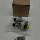 Aluminum Water Pump Kit Compatible with Audi A3 A4 A5 A6 Q3 Q5 TT A4 Allroad & VW Passat Jetta Golf CC T-iguan GTI Eos Beetle 2.0T TSI EngineOE 1312460 06H121026DR 06H121026AF 06J121026R Set of 9