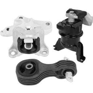 3Pcs Engine Motor Mount & Trans Mount Compatible with 2012-2015 for Honda Civic 1.8L Coupe/Sedan Replacement for A65048 A65021 A65087 50890TR0A81 50850TR6A81 50820TR0A81