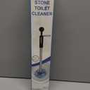 YINGMORE Pumice Stone Toilet Bowl Cleaner Toilet Deep Cleaning,Bathroom Cleaner Brush with Long Handle for Remove Hard Water Stains with Toilet Handle+ Pumice Stones