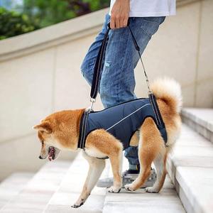 Dog Lift Harness Full Body Support & Recovery Sling Dog Lifter Vest Harness for Old, Joint Injuries, Arthritis, Disabled Dogs Walk (Small, Navy)