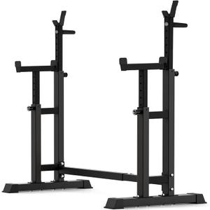 BARWING Adjustable Squat Rack, 1250 LB Barbell Stand for Home Gym