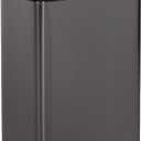 Rubbermaid Elite Stainless Steel Sensor Trash Can for Home and Kitchen Batteries Included 12.4 Gallon Charcoal for Home/Kitchen/Hotel/Lobby/Office