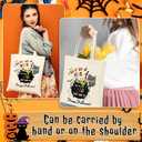 2 x SilTriangle Teacher Gifts Tote Bag I Sniff Out Kid Witch Tote Bag Gifts for Teacher