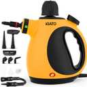 Kiato Handheld Steam Cleaner, 10 in 1 Hand Held Steamer for Cleaning, Portable Pressurized Steamer for Home Use, Bathroom, Mini Steam Cleaners for Upholstery Furniture Sofa Couch Floor Tile Grout Car