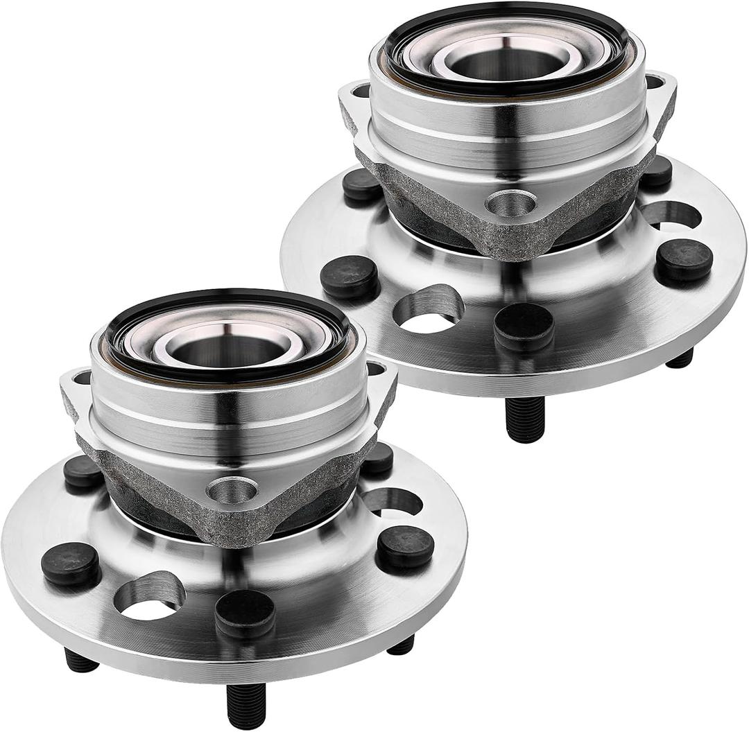 JLEO 515001 (Pair) Front Wheel Bearing Hub Assembly Fits for Chevy Blazer 1992-1994,for GMC Yukon,for Chevrolet GMC K1500 1988-1994,for Chevrolet GMC K2500 Suburban Non-ABS