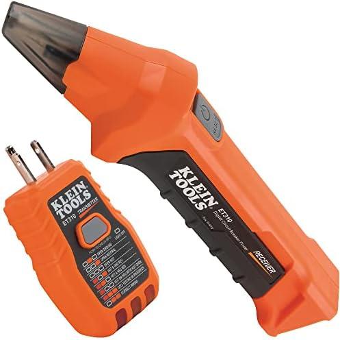 Klein Tools ET310 AC Circuit Breaker Finder, Electric and Voltage Tester with Integrated GFCI Outlet Tester