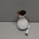 Meridian Massage Brush, 35 Levels Electric Lymphatic Drainage Massager with Soothing Heat, Microcurrent & Red Light, Handheld for Neck Back Shoulder White