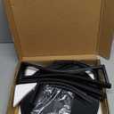 Vintage Small Round Side Table, 3-Tier Slim Waist Circular End Table with Storage Shelf, Compact Tea Sofa Side Table, Round Corner Coffee Table Nightstand for Living Room Bedroom Small Spaces,Black