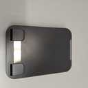 LISEN for iPad Stand Tablet Holder for Desk, Cool Home Office Desk Accessories for Men Women Kids Tablet Gifts, Office Home Essentials Gadgets Portable Monitor Stand for iPad a16 Accessories Switch (Black)