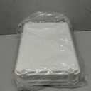 SUNALLY 3 Tier Rolling Cart with Drawer, Bathroom Storage Organizer with 2 Lockable Wheels, Multifunctional Rolling Storage Cart for Bathroom, Kitchen, Office, Craft, Makeup, Baby Essentials, White