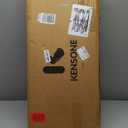 KENSONE 40"/48" Foldable Mini Trampoline, Indoor Trampoline for Kids, Adults Indoor/Garden Workout, Fitness Rebounder with Adjustable Foam Handle, Max Load 330/450 lbs (Black)