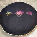 32 Inch Floor Pillow Cover Only Cushion Cover Pouf Covers Seating Seat Ottoman Cases Round Boho Tie Dye Mandala Throw Pillows Case Hippie Home Decor (32 Pillow Cover,Without Insert) (32" x 32" (Pack of 1))