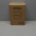 Toddler Step Stool,2 Step Stools for Kids with Anti-Slip Surface and Rubber Bottom, Kids Step Stool Poop Stool for Toilet Potty Training, Bathroom, Kitchen(Include 2 Ducks) (Gray)