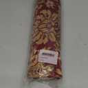 Loom and Mill Luxury Jacquard Table Runner 72 inches Long, Thick Fabric Damask Dining Table Runners with Beads & Tassels for Holiday Table Setting Kitchen Dresser Party Decor(Burgundy Red,13x 72)