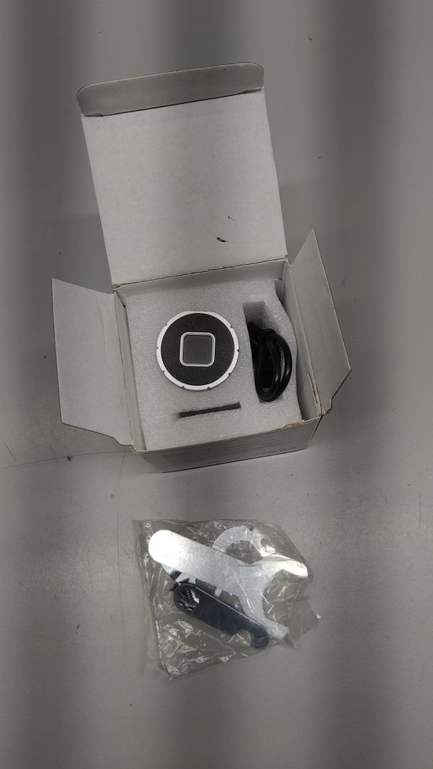 Pothunder Smart Cabinet Lock, 1 1/8" (30mm) Long Cabinet Cam Lock with Fingerprint Bluetooth APP, Digital Keyless Biometric Child Safety Lock for Drawer Cabinets Storage Mailbox