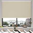 MYshade Cordless Cellular Window Shades No Tools No Drill Blackout Blinds for Indoor Windows Size 27" Wide X 72" Height Beige Room Darkening Window Blinds for Bedroom, Bathroom, Kitchen, Living Room