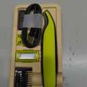 Philips Norelco for Face + Body, Electric Beard Trimmer, Shaver and Groomer, 5in1 Adjustable Comb, 1x Body Kit, Model QP2834/70, Black/Lime Green