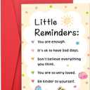 First Day of Kindergarten Cards for Son Daughter Back to School Supplies Dorm Room Essentials Students Inspirational 1st Day of School Gifts for Kids Girls Boys College Preschool 2th 3th 4th 5th grade