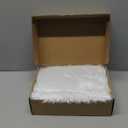 48inch White Christmas Tree Skirt - Faux Fur Plush White Tree Skirts for Home Christmas Tree Decoration Holiday Party Christmas Decorations