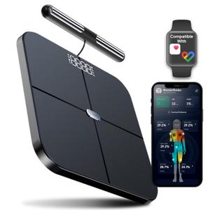 Hume Health - The Body Pod - Home Body Analyzer and Free Bluetooth App - 45+ Key Health Metrics - Accurate Personalized Data - Body Composition Scale - Smart Scale for Body Weight - HSA & FSA Eligible (Black)