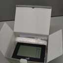 Digital Rain Gauge Outdoor with Thermometer, Self-Emptying Wireless Rain Gauges Outdoors Best Rated, High Precision Electronic Remote Rain Collector, Freeze Proof Automatic Rain Measure Gauge for Yard