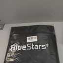 BlueStars 2PCS Washing Machine Covers For Top-load and Front-load Washer/Dryer - Premium Outdoor Protection For Most Washer Dryer Cover - W29x D28x H43 (Black)