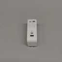 4 in 1 Retractable Wall Charger with Dual Cables,40W Retractable Phone Charger Wall Plug with Dual USB Ports,20W USB C Chargers Block Fast Charging for iPhone 17 16 15 14 13,LG, Galaxy S24 23,Pixel (White)