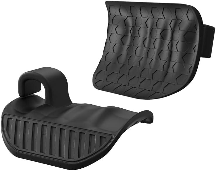 ZhaoCo Unisex Weight Lifting Grips with Extra-Wide Palm Protection, Anti-Slip Silicone Gym Gloves for Deadlifts, Rows & Strength Training, Ergonomics Design Workout Grips for Men Women Bodybuilding