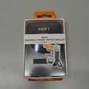 MOFT Phone Tripod Wallet, 3 in 1 Phone Stand Magnetic Wallet, NFC-Supported Magnetic Phone Stand, MOVAS Vegan Leather Adjustable Card Holder-Jet Black (with Card Slot)