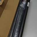 Closet Rods for Hanging Clothes, 17 to 99 Inches Stepless Adjustable Metal Closet Rod, 1.3 Inches Heavy Duty Clothes Hanging Rod for Closet Wardrobes Laundry RV, Black